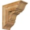Ekena Millwork Olympic Traditional Rough Sawn Bracket w/ Offset Brace, Western Red Cedar, 8"W x 18"D x 18"H BKT0806X18X18OLY01RWR - alternate 1